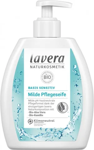 Sapun lichid bio, Basis Sensitiv, 250ml Lavera