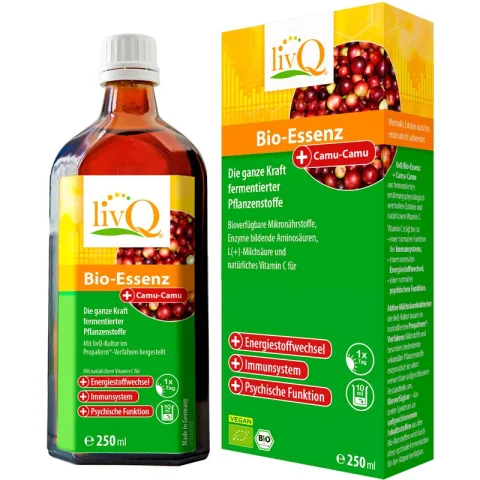 Concentrat enzimatic bio cu camu-camu, 250ml livQ