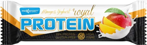 Baton proteic cu mango si glazura de iaurt, 60g Max Sport
