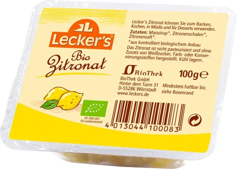 Coaja de lamaie bio, 100g Lecker's