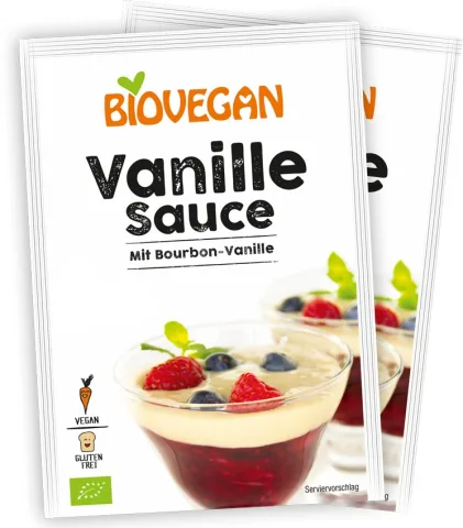 Sos magic de vanilie bio, 2x16g Biovegan
