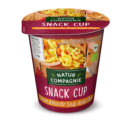 Asia Style Supa bio de pui cu taitei, 55g Natur Compagnie