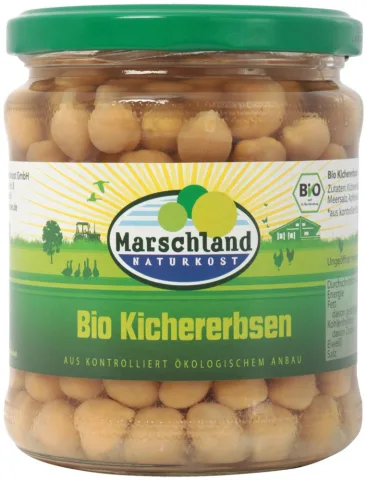 Naut bio, 330g / 220g Marschland Naturkost