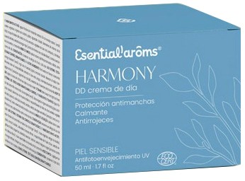 Crema bio hidratanta de zi pentru piele sensibila, Harmony 50ml Esentialaroms