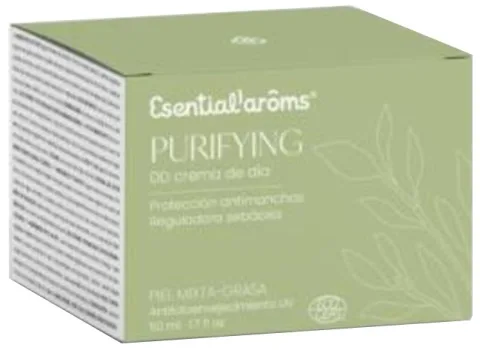 Crema bio hidratanta de zi pentru piele grasa, Purifying 50ml Esentialaroms