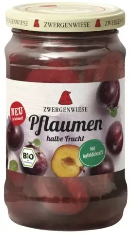 Compot bio de prune, 360g Zwergenwiese