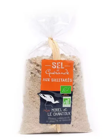 Sare celtica cu ciuperci shiitake bio, 250g L`Atelier du Sel