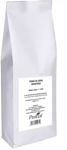 Faina de grau manitoba, 5kg Pronat