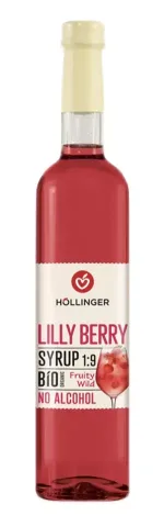 Sirop bio de fructe de padure 1:9 Lilly Berry, 500ml Hollinger