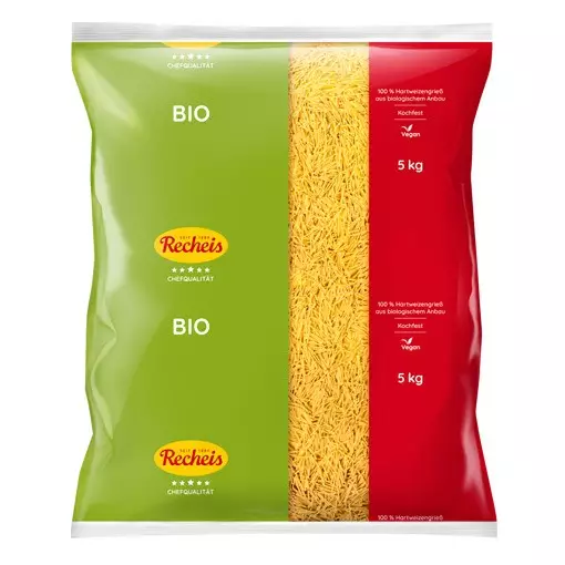 Taitei bio din grau dur 5kg Recheis