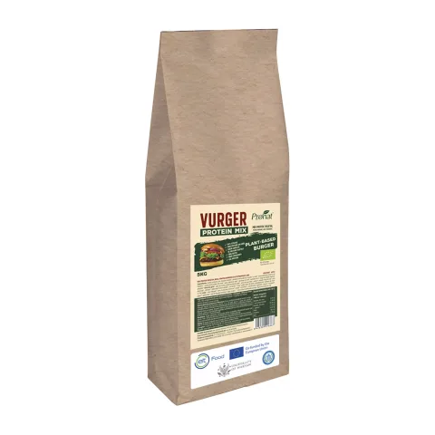 Vurger - Mix proteic vegetal bio ideal pentru burgeri și alte preparate, 5kg Pronat