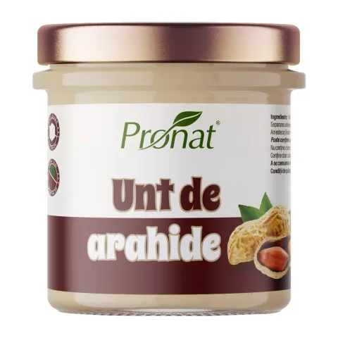 Unt de arahide, 300g Pronat