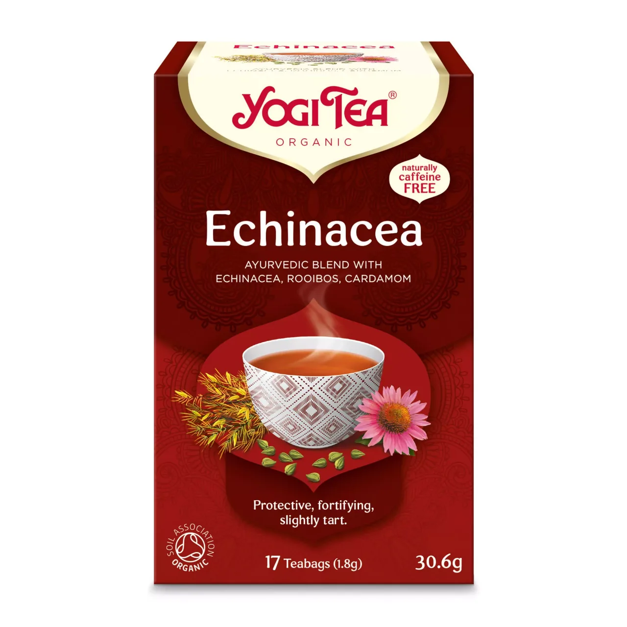 Ceai bio echinaceea, 17 pliculete 30.6g Yogi Tea
