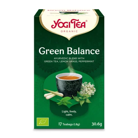 Ceai bio Echilibru Verde, 17 pliculete 30.6g Yogi Tea