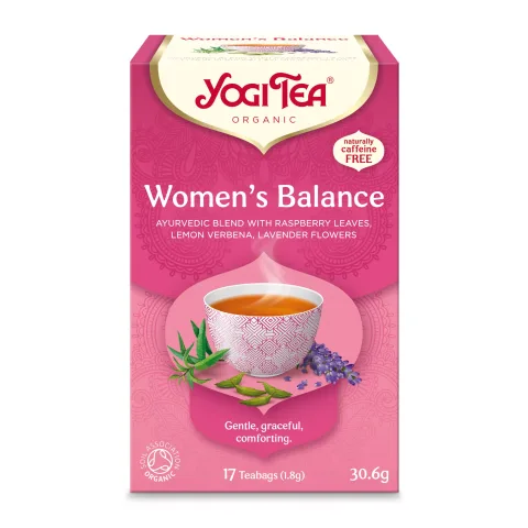 Ceai bio Echilibrul Femeilor, 17 pliculete x 1.8g (30.6g) Yogi Tea