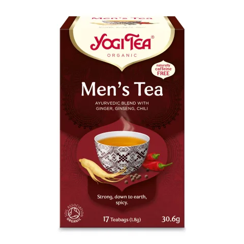 Ceai bio pentru Barbati, 17 pliculete x 1.8g (30.6g) Yogi Tea