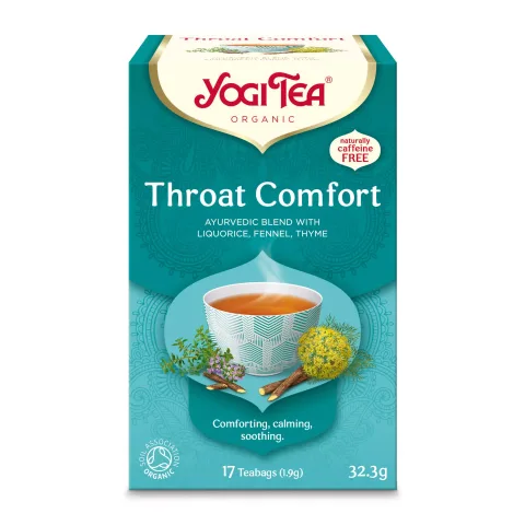 Ceai bio Respira Sanatos, 17 pliculete 32.3g Yogi Tea