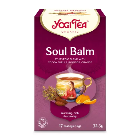 Ceai bio Soul Balm 17 pliculete x 1.9g (32.3g) Yogi Tea