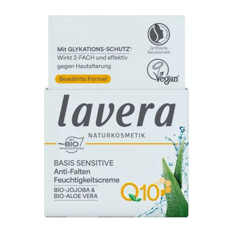 Crema hidratanta anti-ageing cu coenzima Q10 naturala, 50ml Lavera
