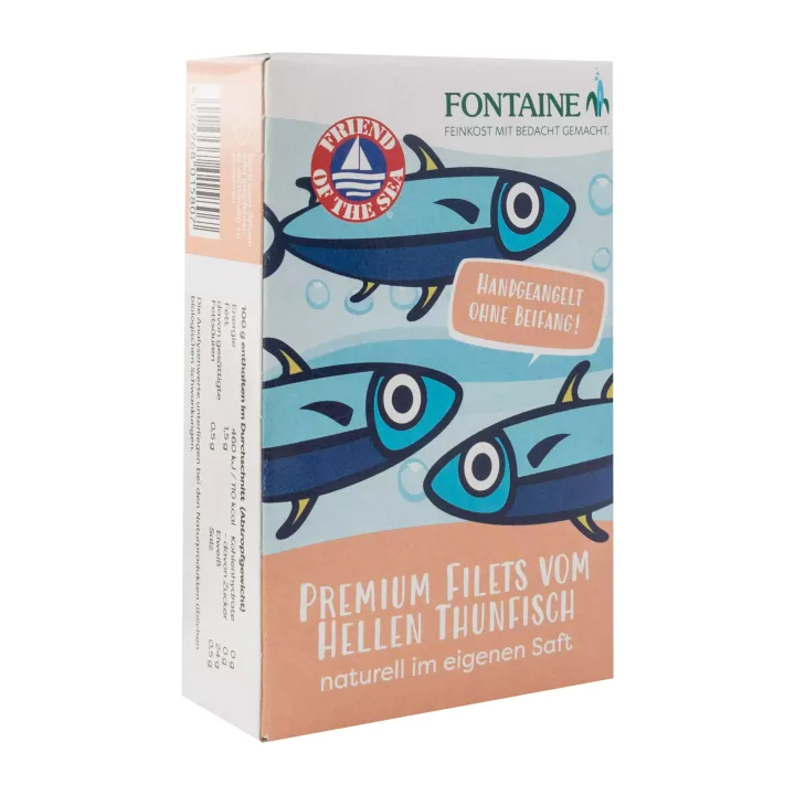 File de ton, bucati intregi, 120g Fontaine