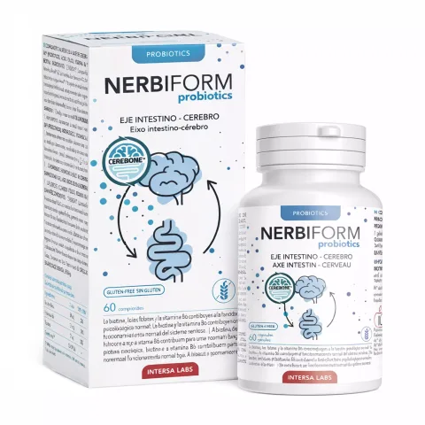 NERBIFORM Probiotics, 60 capsule Intersa Labs