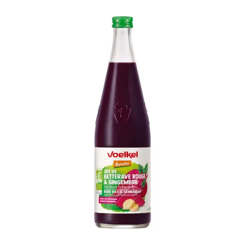 Suc bio si demeter de sfeclă roșie și ghimbir, 700ml Voelkel