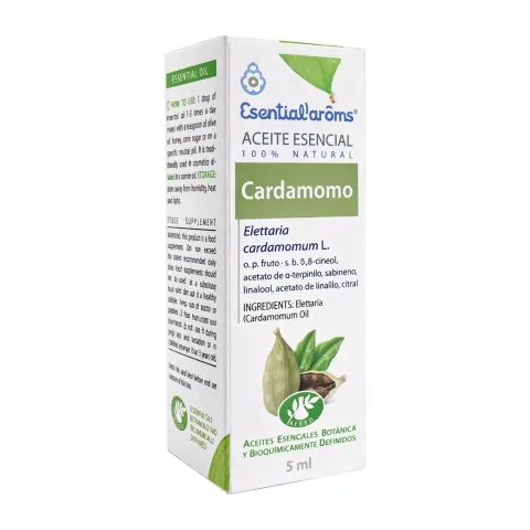 Ulei esențial de cardamom, 5ml Esential`aroms