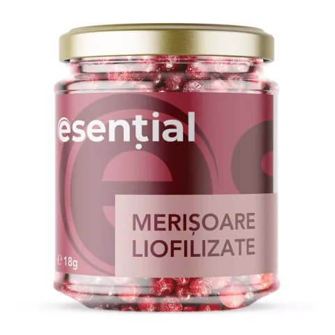 Merișoare liofilizate, 18g Esential