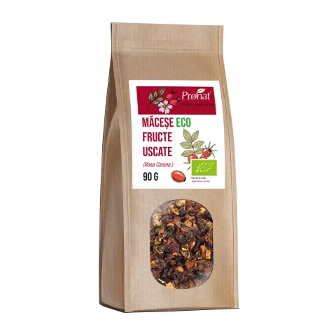 Macese bio uscate, 90g Pronat