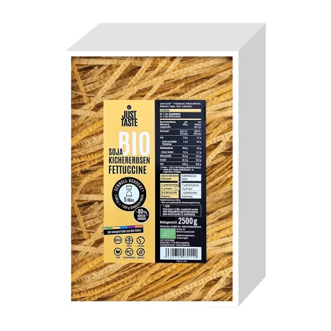Paste bio din năut și soia, 2500g Just Taste