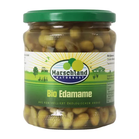 Edamame bio-Boabe de soia verzi, 330g, Marschland Naturkost