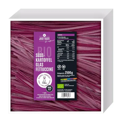 Paste bio din cartof dulce violet, 2500g Just Taste