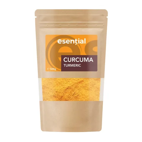 Curcuma pudra, 500g Esential