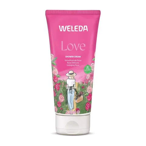 Cremă de duș Love, 200ml Weleda