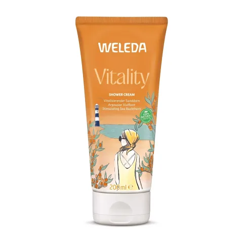 Cremă de duș Vitality, 200ml Weleda