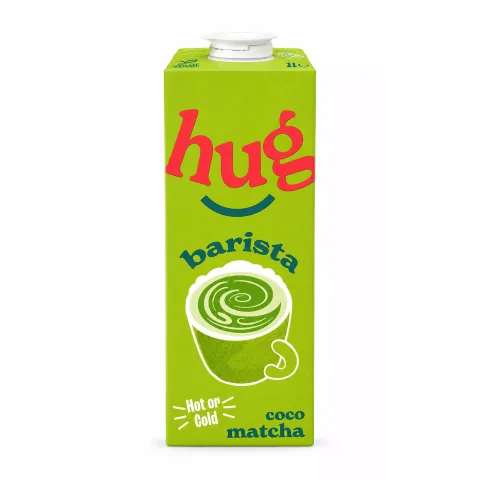 Barista de cocos și soia cu matcha, 1L Shoyce Hug
