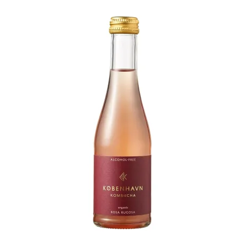 Copenhaga Kombucha Rosa Rugosa, 200ml BIO, Fara Alcool