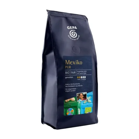 Cafea bio măcinată Mexico Pur, 250g Gepa
