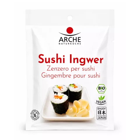 Ghimbir pentru sushi, bio, 105g Arche