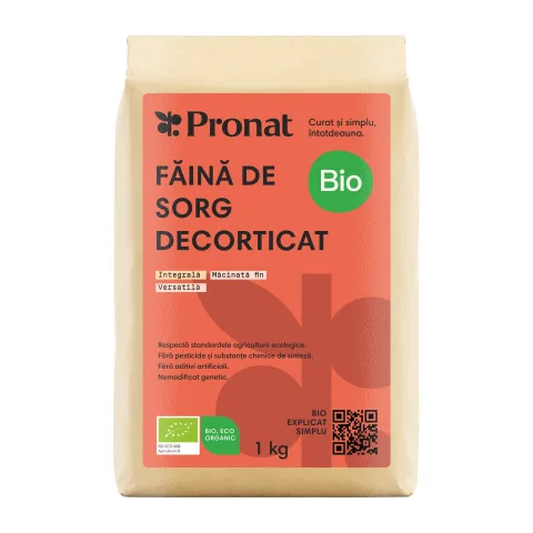 Faina bio din sorg decorticat 1kg Pronat