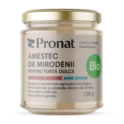 Amestec de mirodenii bio pentru turta dulce, 130g Pronat