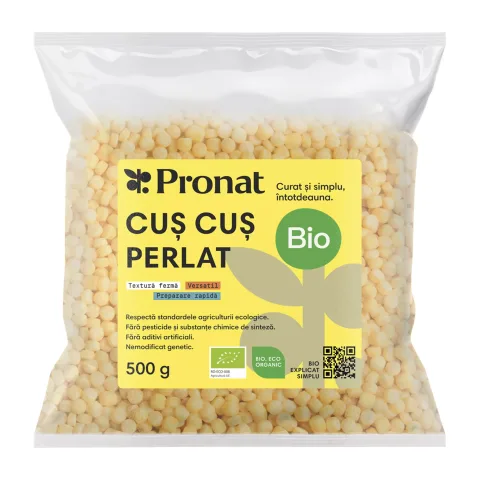 Cus cus perlat bio, 500g Pronat