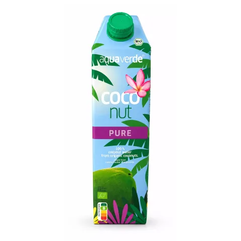 Apa eco de cocos, 1L Aquaverde