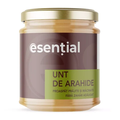 Unt de arahide, 190g / 200ml Esential