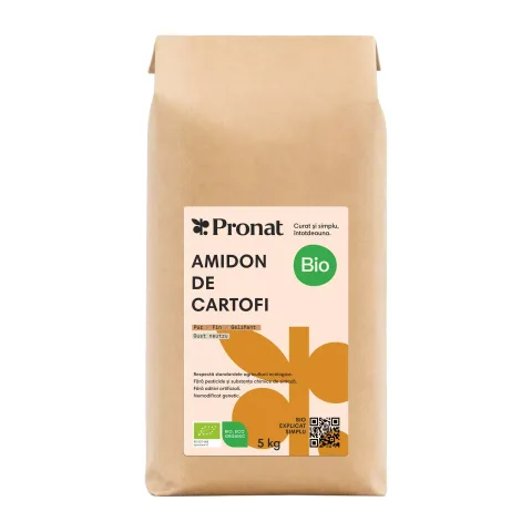 Amidon de cartofi bio, 5kg Pronat