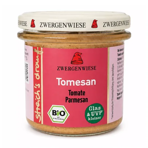 Crema tartinabila bio vegetala Tomesan, 135g Zwergenwiese