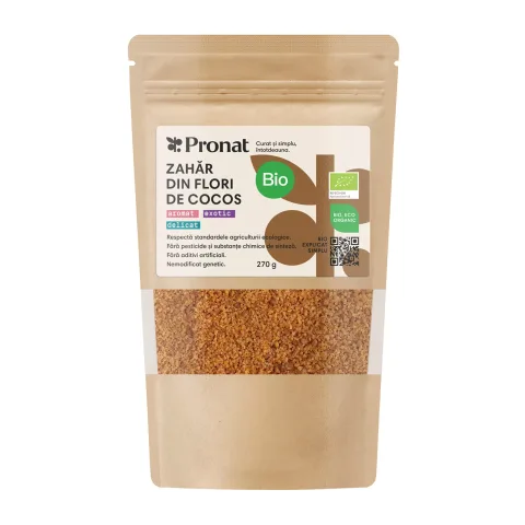 Zahar de cocos bio 270g Pronat