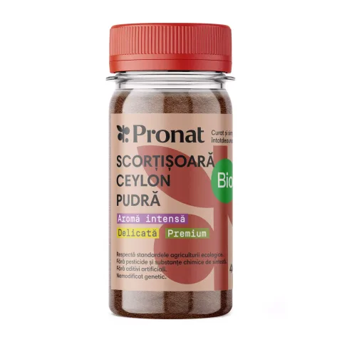 Scortisoara ceylon pudra bio, 40g Pronat