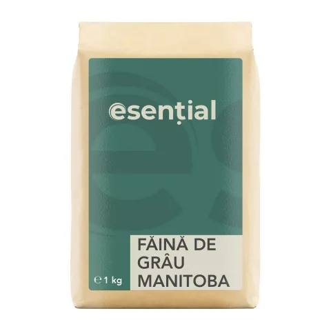 Faina de grau manitoba, 1kg Esential