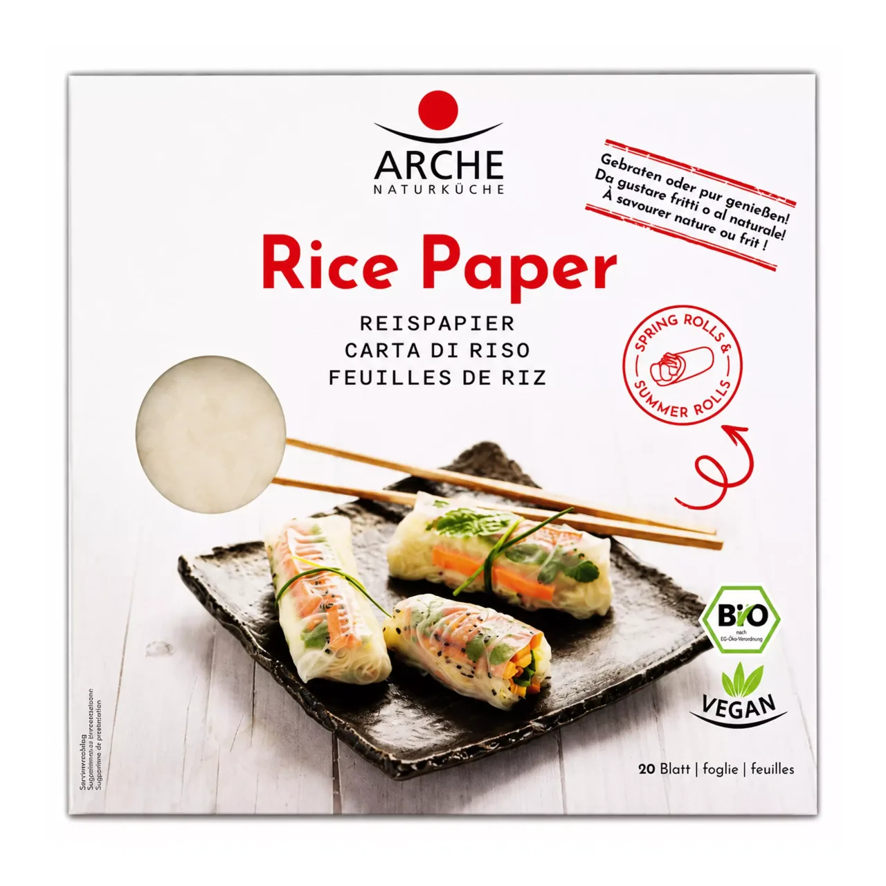 Foi de orez, bio, 150g Arche